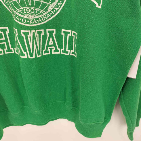Jostens 80-90s HAWAII UNIVERSITY カレッジ ロゴ プリント スウェット メンズ